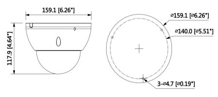 IP-видеокамера уличная 5Мп Dahua DH-IPC-HDBW5541EP-ZE