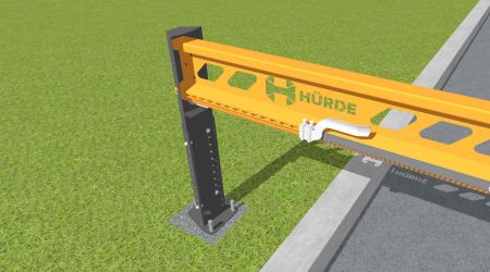 Антивандальный автоматический шлагбаум Hurde Block-A1 Combo 5 FullNice1 (11-55)