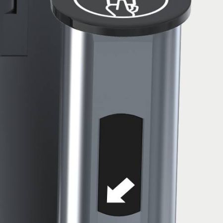 Турникет PERCo-ST-01 "Скоростной проход" с распашными створками PERCo-ATG-425 (ширина створки 425 мм)