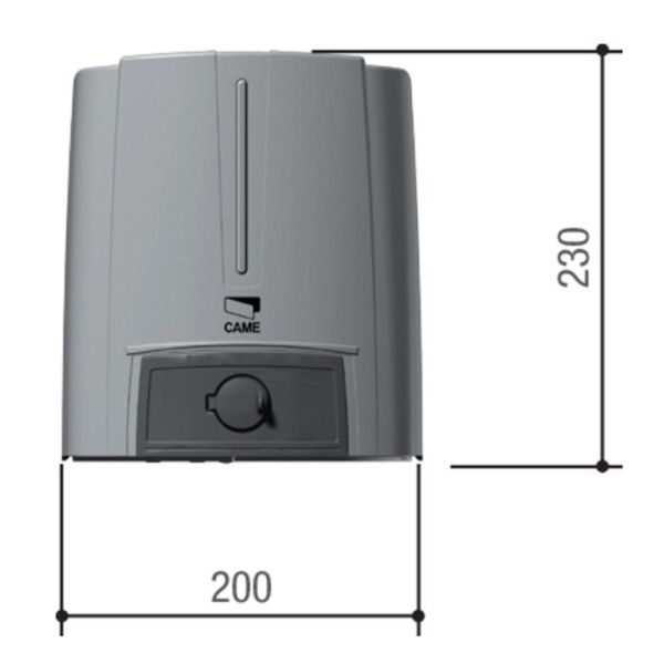 Рычажный самоблокирующийся привод Came FA70230CB с шарнирным рычагом передачи