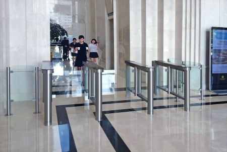 Боковой модуль распашного турникета Cominfo EasyGate SG 1000-S-1W