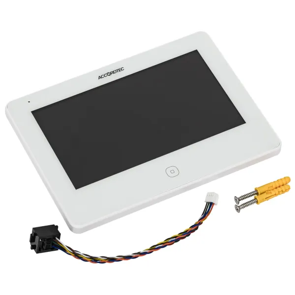 Монитор IP-видеодомофона AccordTec AT-VD 770W WH