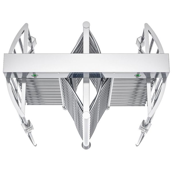 Полноростовой двухпроходной роторный турникет Блокпост РСТ 1200