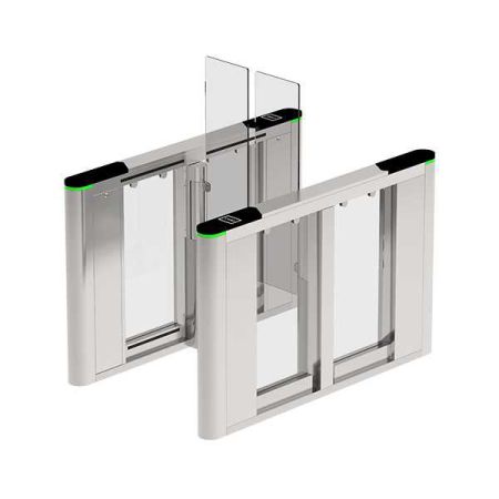 Турникет распашной ZKTeco SBTL8000 без считывателей (со створками)