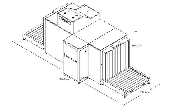 Рентгенотелевизионный интроскоп Astrophysics XIS-1818DV