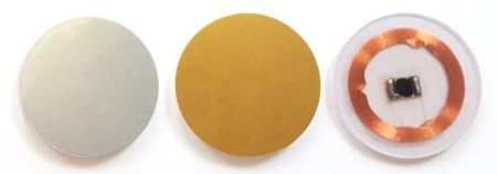 Бесконтактная метка Em-Marine, диск прозрачный Zorio D25