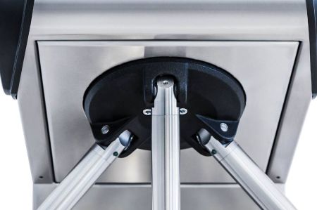 Электронная проходная PERCo-KT08.3A из нержавеющей стали, с автоматическими планками Антипаника