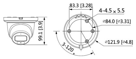 IP-видеокамера уличная 2Мп Dahua DH-IPC-HDW3249TMP-AS-LED-0280B