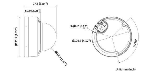 Уличная IP-камера ColorVu 8Мп Hikvision DS-2CD2187G2H-LISU (2.8 мм), черная с AcuSense и EXIR/LED подсветкой до 30 м