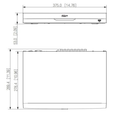 16-канальный HDCVI-видеорегистратор 4K Dahua DH-XVR5216AN-4KL-I3 с распознаванием лиц 16-канальный HDCVI-видеорегистратор 4K Dahua DH-XVR5216AN-4KL-I3 с распознаванием лиц