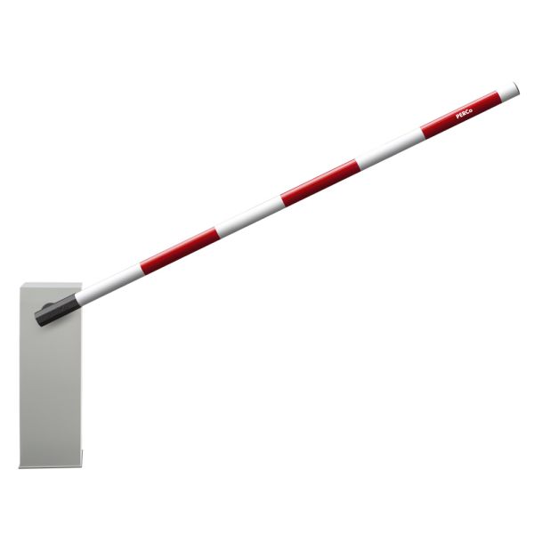 Шлагбаум автоматический PERCo GS14N с круглой стрелой 4,3 м для экстремально низких температур