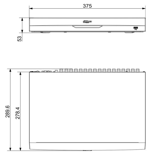 32-канальный HDCVI-видеорегистратор Dahua DH-XVR5232AN-I3 с распознаванием лиц