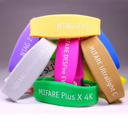 Силиконовый RFID-браслет ICODE SLIX2 (жен./дет.)