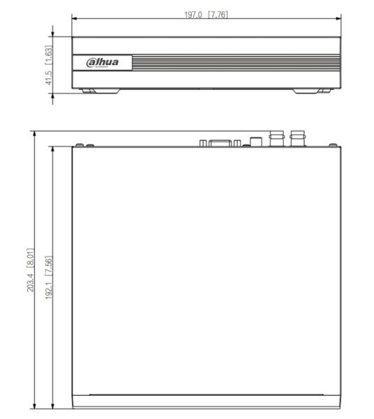 4-канальный HDCVI-видеорегистратор Dahua DH-XVR1B04H-I 4-канальный HDCVI-видеорегистратор Dahua DH-XVR1B04H-I