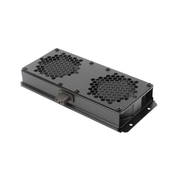 Модуль вентиляторный Hyperline TFAB-T2FR-RAL9004, потолочный