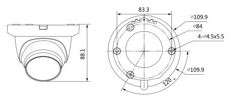 Уличная HD-CVI видеокамера 2Мп Dahua DH-HAC-HDW1231TLMQP-A-0280B с технологией Starlight