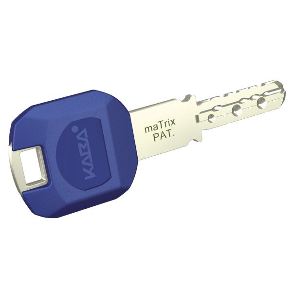 Полуцилиндр dormakaba matrix plus, никель, 3 ключа