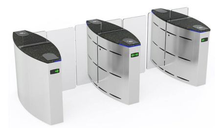 Центральный модуль раздвижного турникета Came Sliding Gate SG55, 550 мм, створка 1200 мм (SG55MC)