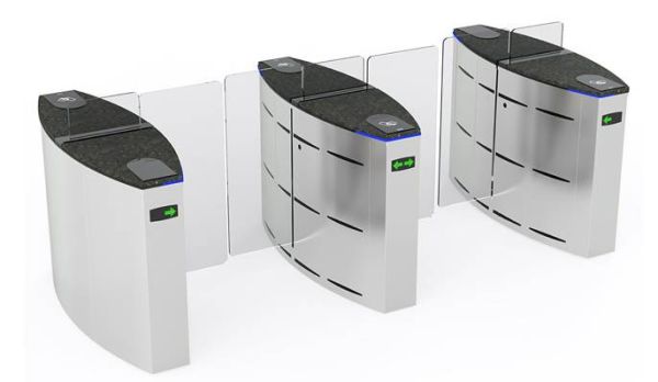 Центральный модуль раздвижного турникета Came Sliding Gate SG55, 550 мм, створка 1200 мм (SG55MC)