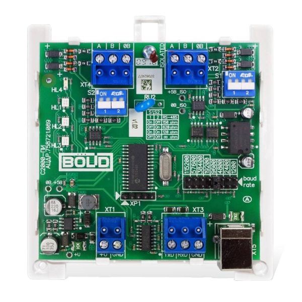 Преобразователь и повторитель интерфейсов С2000-ПИ