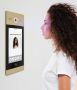 Многоабонентская вызывная панель Bas-IP AA-12FB Gold с распознаванием лиц