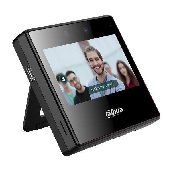 Терминал учета рабочего времени Dahua DHI-ASA3223A-W с распознаванием лиц