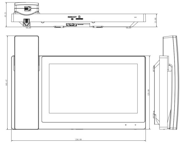 IP-видеодомофон сенсорный 7" Dahua DH-VTH5421E-H