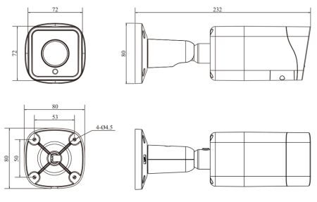 IP-видеокамера 5Мп RVi-2NCT5369 (2.7-13.5) RU с варифокальным объективом