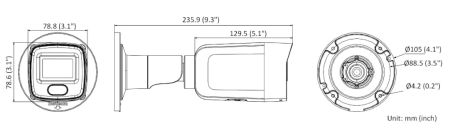 Уличная IP-камера 2Мп Hikvision DS-2CD3026G2-IS(C) (2.8 мм) с технологией AcuSense