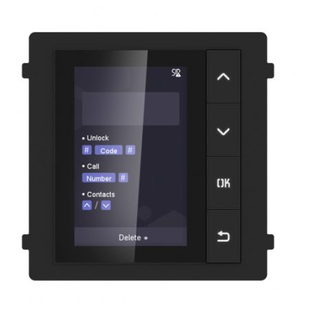 Модуль дисплея 3,5 дюйма Hikvision DS-KD-DIS для вызывной панели