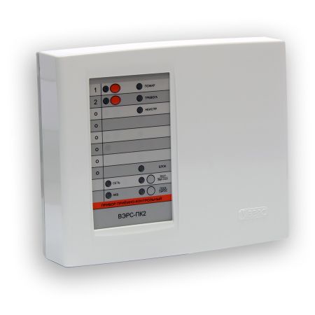 Прибор ВЭРС-ПК 2П-РС версия 3.2 приемно-контрольный охранно-пожарный