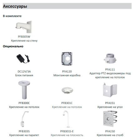 Скоростная PTZ видеокамера 4Мп Dahua DH-SD49425GB-HNR с оптическим 25x увеличением и ИИ