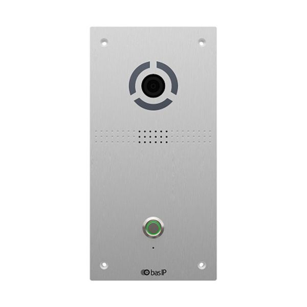 Вызывная панель Bas-IP AV-04FD Silver, врезная