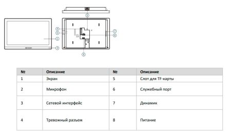 IP-видеодомофон HikVision DS-KH6350-TE1