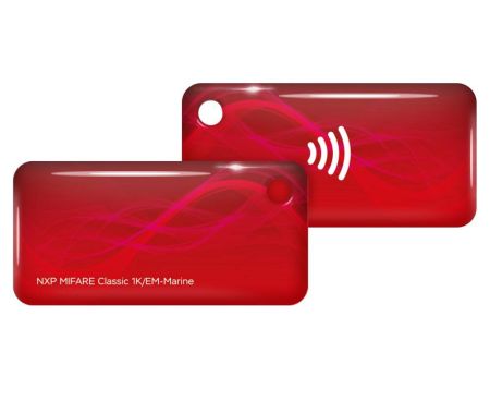 Брелок комбинированный EM-Marine + Mifare DESFire EV2, 8k