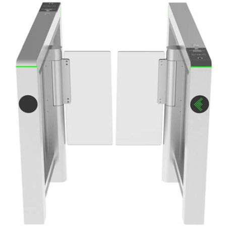 Скоростной распашной турникет ZKTeco Mars-S1000 без считывателей
