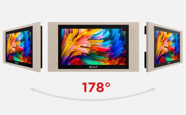 Видеодомофон 7” индивидуальный Wi-Fi BAS-IP AT-07L Gold