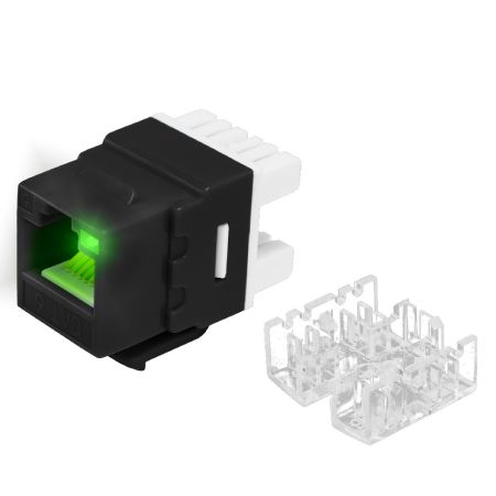 Модуль коммутационный ЛЮ-МКП-6Н.8К19, тип Keystone 180° Навигатор, UTP, кат.6