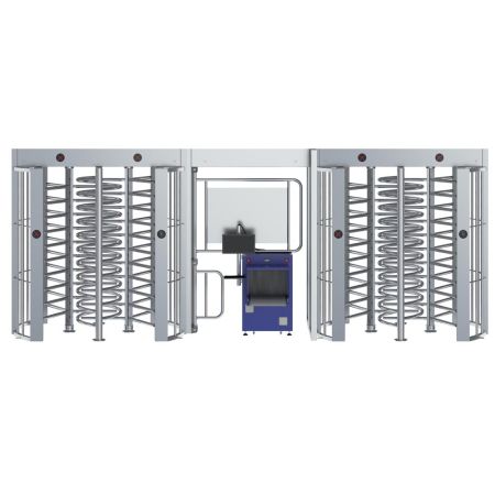 Полноростовой роторный турникет Блокпост Спектр СТ 3 с калиткой для велосипеда