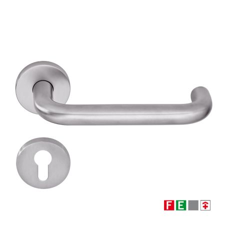 Комплект нажимных ручек dormakaba OGRO Premium 8999 для сплошных дверей