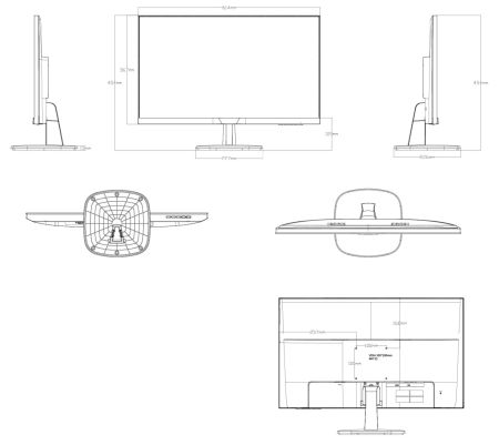 Монитор 27" HikVision DS-D5027FN Монитор 27" HikVision DS-D5027FN