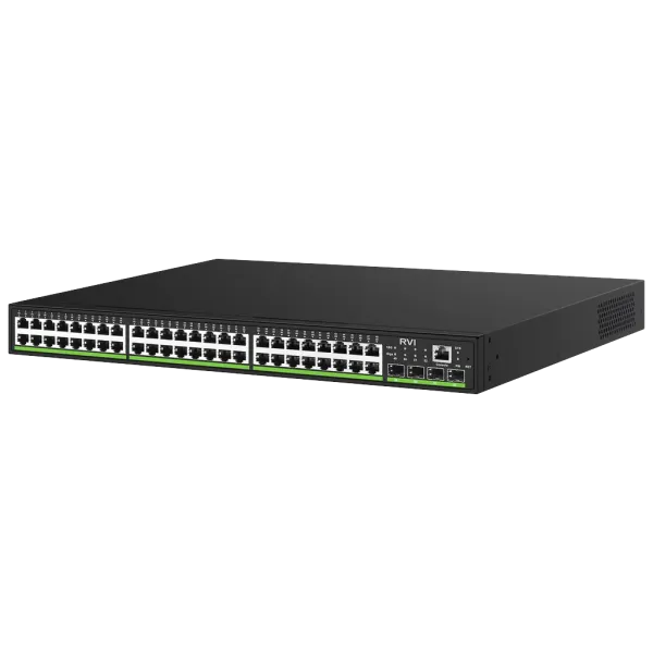 PoE-коммутатор RVi-1NSM48G-4SP управляемый L3 сетевой