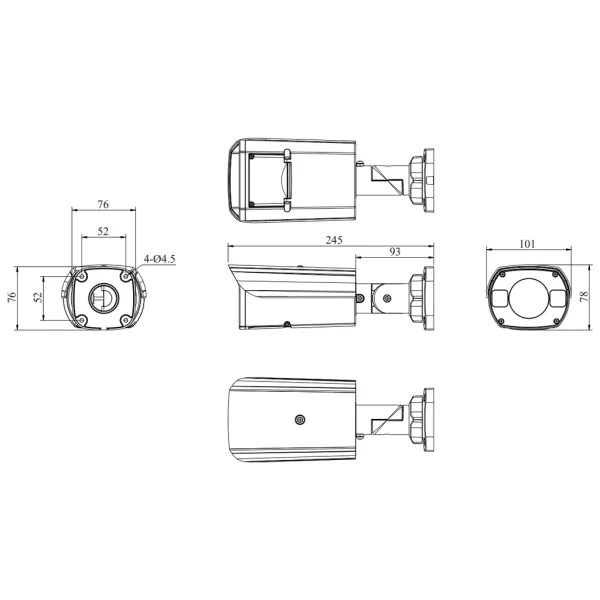 IP-видеокамера 2Мп RVi-2NCT2489 (2.8-12) с моторизованным объективом IP-видеокамера 2Мп RVi-2NCT2489 (2.8-12) с моторизованным объективом