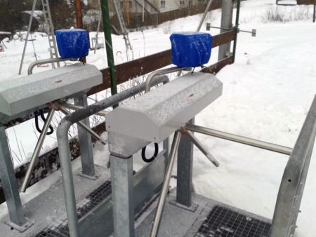 Трехштанговый турникет-трипод Gotschlich Dolomit 3-Arm (6DOL3AEB)