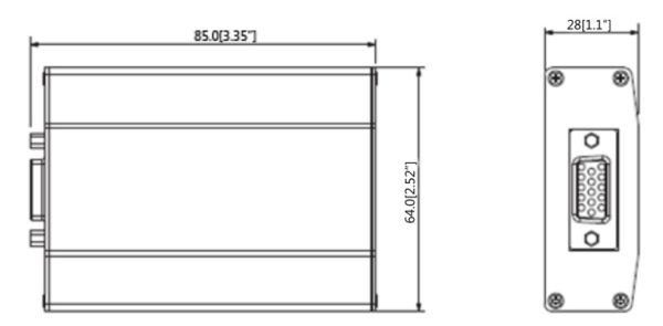 Удлинитель VGA по витой паре Dahua DH-PFM710