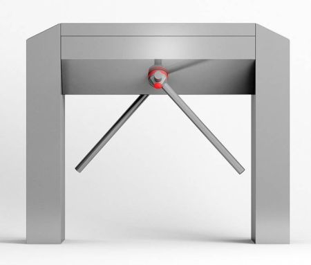 Двухпроходной двухштанговый тумбовый турникет Gotschlich Modul Cross Duo 2-Arm (6MCR2ADC)