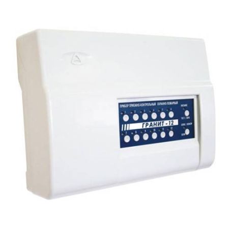 Прибор Гранит-12 с IP-регистратором событий, приемно-контрольный и управления охранно-пожарный