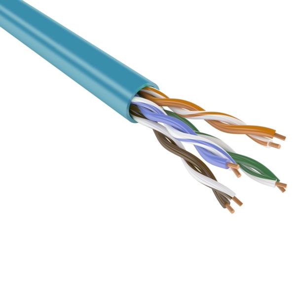 Кабель витая пара неэкранированный U/UTP ЛЮ-КСС-5e.4.10ВН.25Б3, внутренний