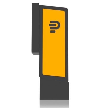 Въездная стойка АП-ПРО 01 Оптима, билеты на термобумаге (термолента)