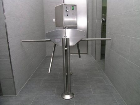 Двухпроходный двухштанговый турникет Gotschlich Dolomit Tandem 2-Arm (6DOT2ADB)